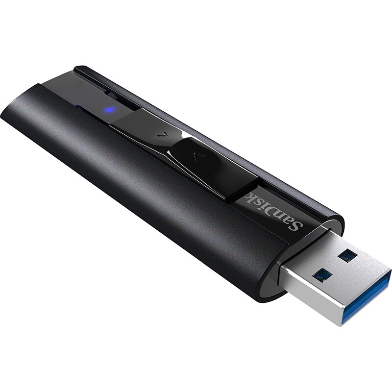 闪迪(SanDisk)128GB USB3.2至尊超极速固态U盘 CZ880 读速高达420MB/s 写380MB/s