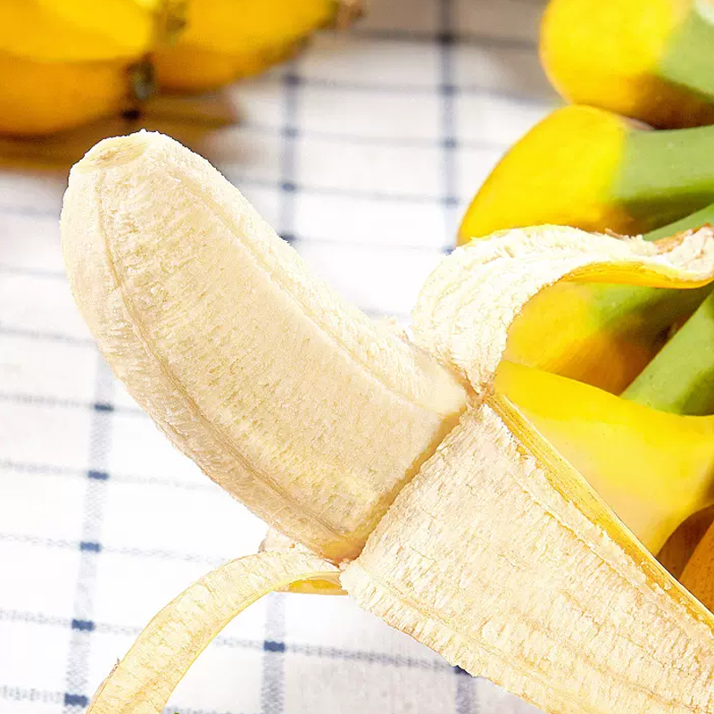 [西沛生鲜]国产苹果香蕉 净重5斤装 美人蕉 孕妇水果宝宝辅食 新鲜当季苹果香蕉高清大图