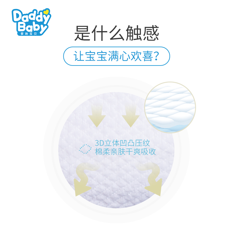 爹地宝贝(DADDY BABY)环腰棉柔 纸尿裤 小码S30片(4kg-8kg)高清大图