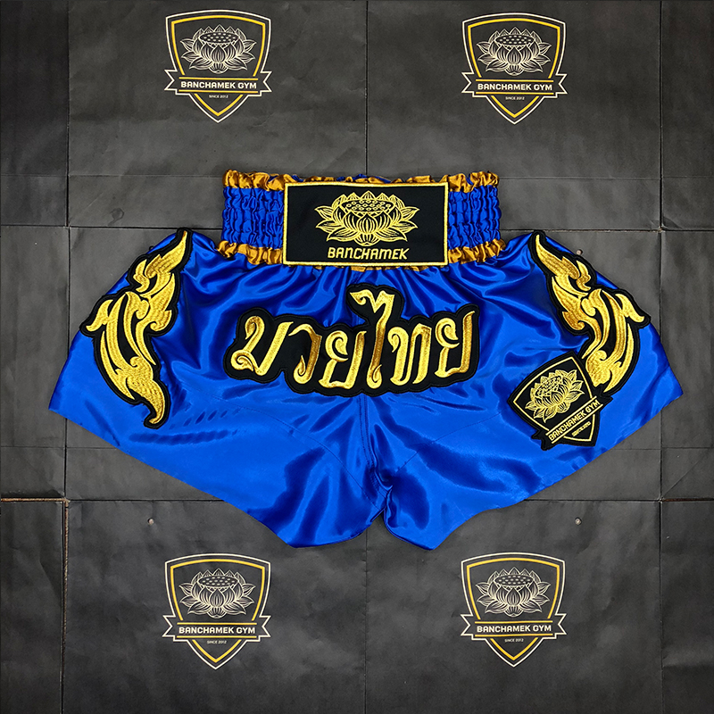 UFC BUAKAW泰国刺绣播求泰拳短裤 搏击散打MMA拳击格斗 男女正品