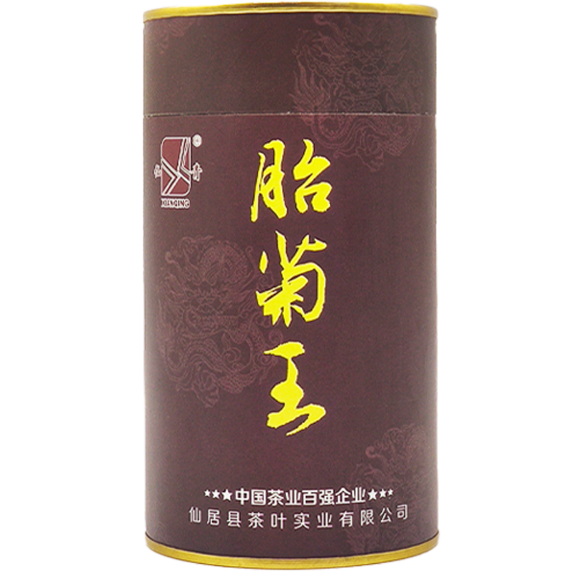 仙青一级胎菊100g罐装高清大图