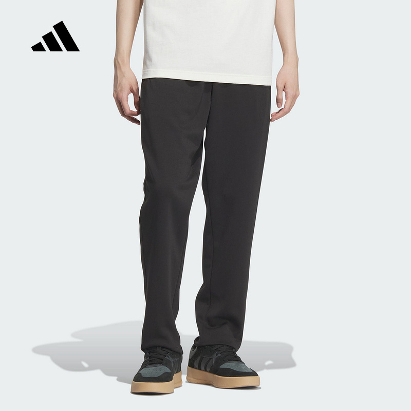 阿迪达斯(adidas)2024男舒适户外休闲百搭运动长裤JI6255