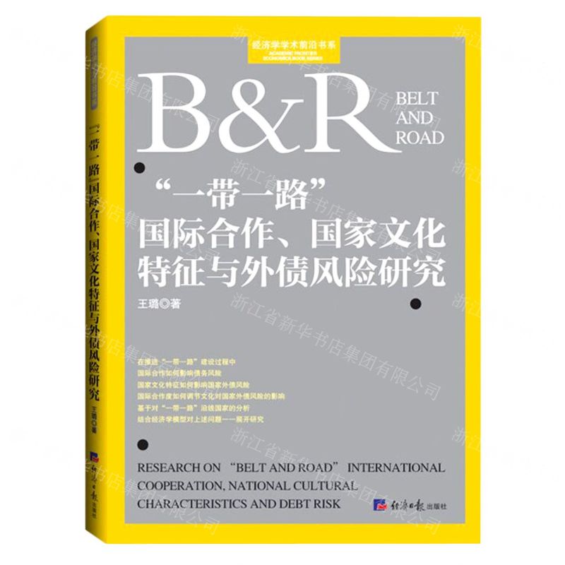 [N]一带一路国际合作国家文化特征与外债风险研究/经济学学术前沿书系-9787519611392高清大图