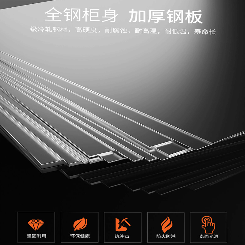 易企采 无抽屉蓝色 移动小推车铁皮工具柜 单位 : 台 (颜色可选)63*40*81CM高清大图