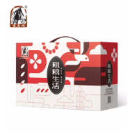 塞翁福粗粮生活礼盒(黄豆400g糙米400g 小麦仁400g 玉米碴400g 燕麦米400g 燕麦片350g)