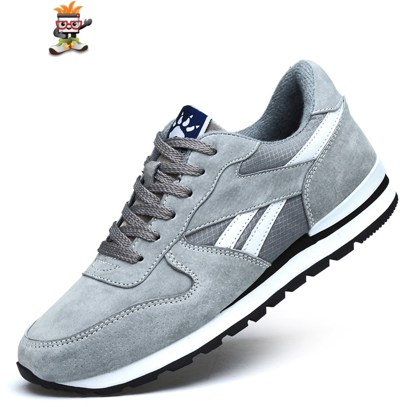 春秋季新款30爸爸鞋子男40休闲50岁中年男士运动鞋中老年男鞋闪潮休闲