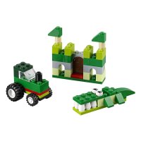 乐高(LEGO) 经典系列 塑料玩具零部件 < 绿 > 10708 4岁以上 50-100块