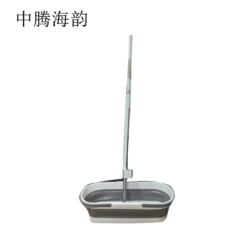 中腾海韵 清洁套装 平板拖把45*11cm 拖布桶43cm 套高清大图