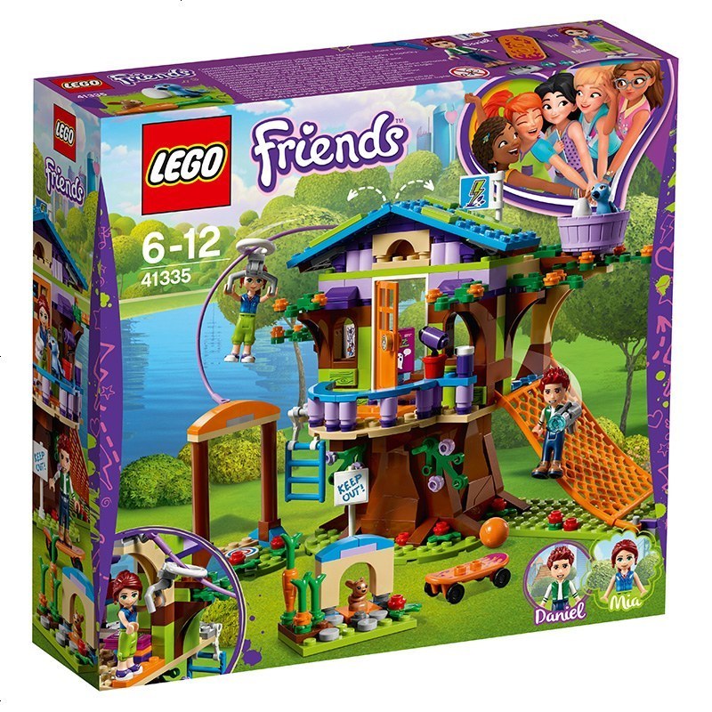 LEGO 乐高 Friends好朋友系列 米娅的树屋 41335 6-12岁 200块以上 塑料玩具