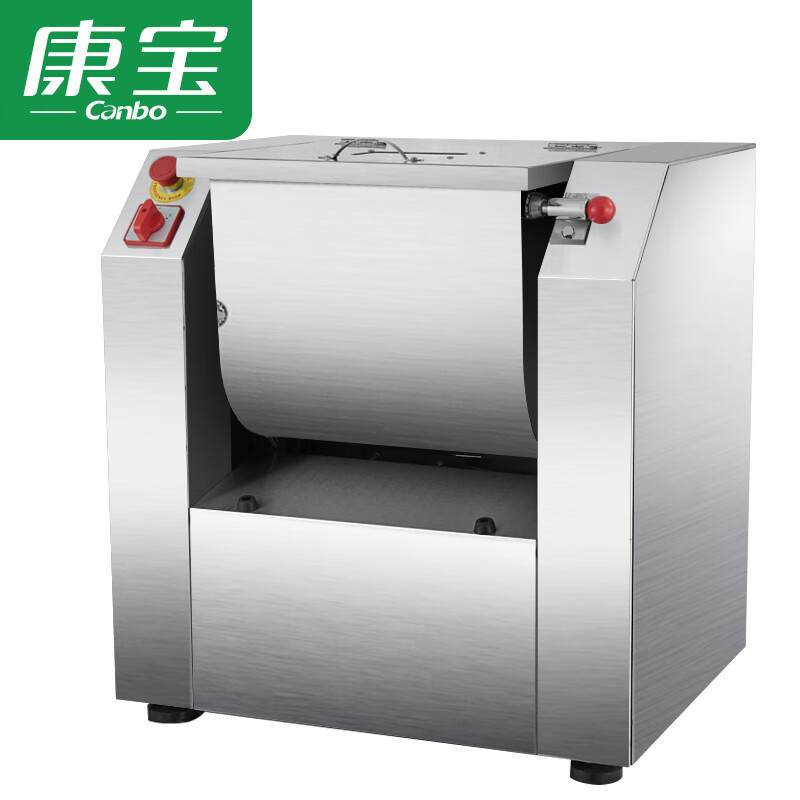 康宝(canbo)和面机商用全自动面粉搅拌机多功能活面搅面揉面绞面打面条机食堂包子馒头HM7.5-J0.75