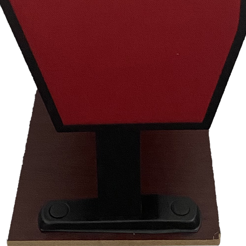 臻远ZY-LTY-06 礼堂椅剧院椅会议室椅子红色不带前写字板单人位高清大图