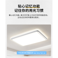 雷士照明舒适光led吸顶灯语音智控简约现代客厅灯卧室北欧灯饰高显色指数灯具套餐