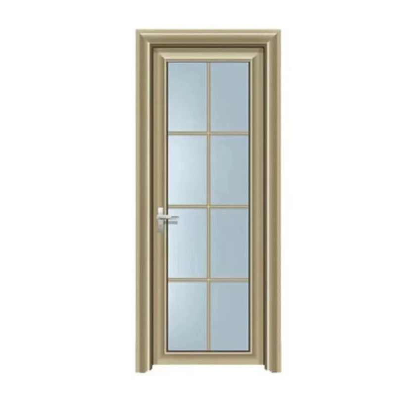 钛镁合金门洗手间门浴室门厕所门厨房门钢化玻璃平开门卫生间门