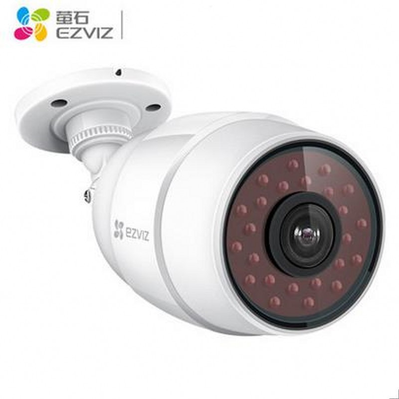 萤石C3C智能无线网络监控摄像头(32G内存卡)设备套装 夜视 WiFi室外手机查看