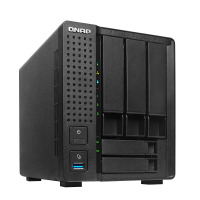 威联通(QNAP)TS-551-2G 内存双核2.0GHzCPU 五盘位NAS网络存储 AES-NI 加密 4K影片转档