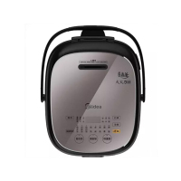 美的(Midea)4L 电饭煲 IH电磁加热适用5-8人 家用微压防溢智能预约HS4075电饭锅