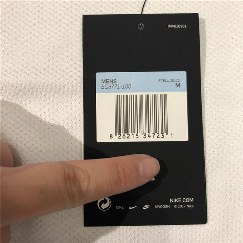 耐克男士夏季运动足球组队球衣NIKE训练休闲T恤足球涤纶短袖男上衣BQ3771-100