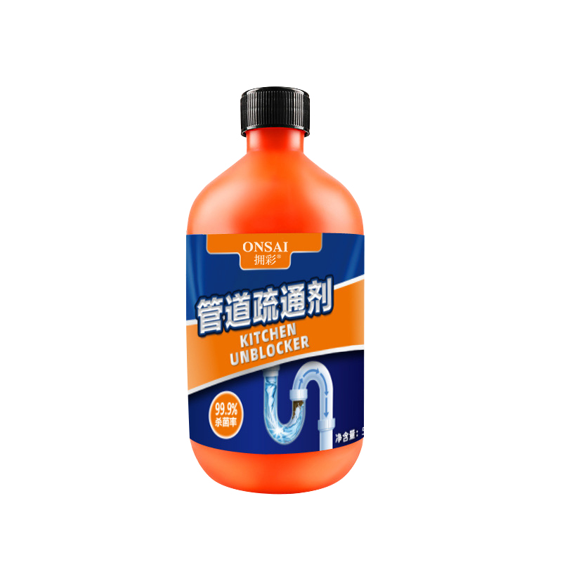 管道疏通剂通下水道厨房油污强力溶解厕所马桶堵塞疏通液神器2579 管道疏通剂 1500g