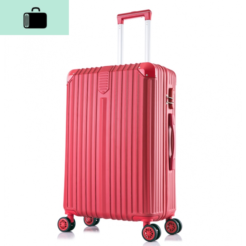 结婚行李箱陪嫁箱红色新娘旅行箱拉杆箱密码女压箱皮箱子婚礼嫁妆NEW LAKE高清大图