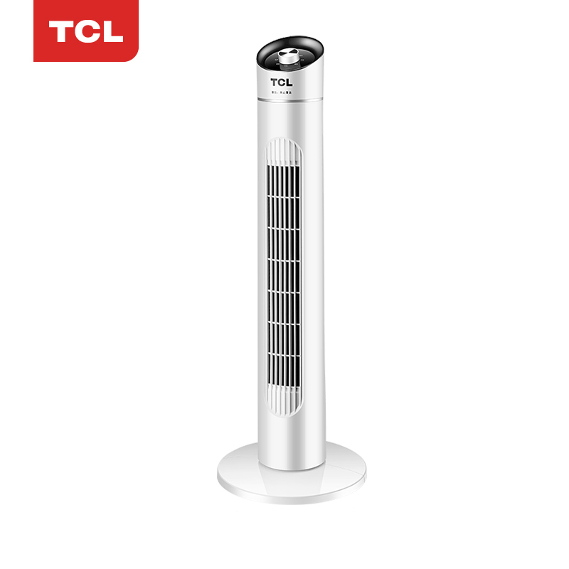 TCL电风扇家用塔扇落地扇摇头定时宿舍塔立式静音柔风台式电扇机械款TFZ10-20AD