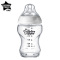 汤美星(Tommee Tippee)奶瓶00170 婴幼儿玻璃奶瓶宽口径轻便耐摔奶瓶250ml配慢流量奶嘴0个月以上