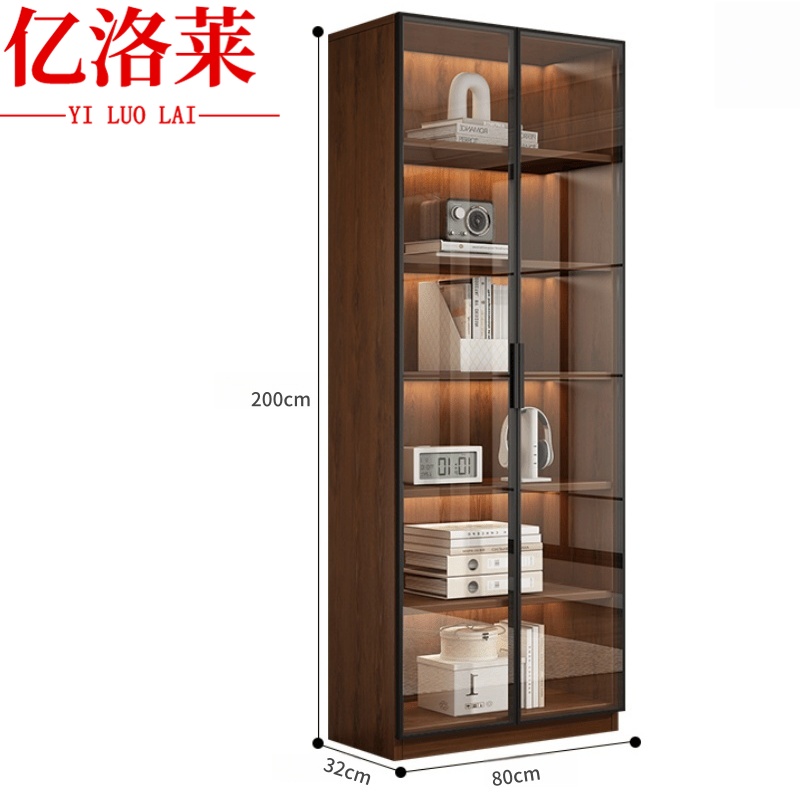 亿洛莱 书柜80*32*200cm 个