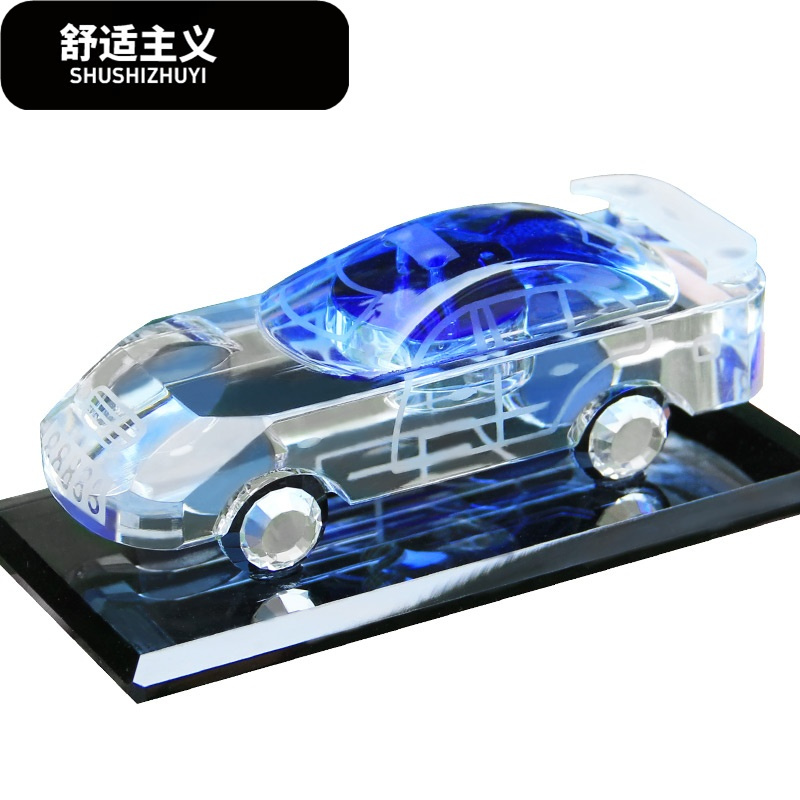 北京现代新悦动朗动瑞纳 名图 汽车香水座水晶车载香水摆件大车模