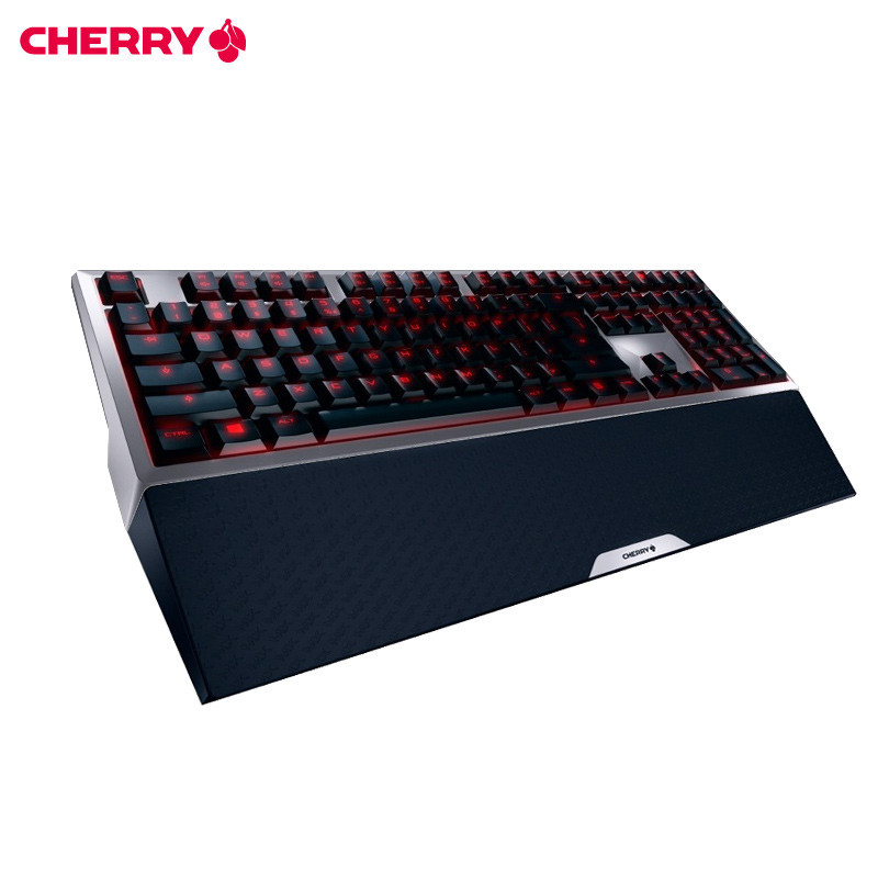 樱桃（Cherry）旗舰店 MX Board 6.0 G80-3930 背光游戏机械键盘 绝地求生 黑色 红轴