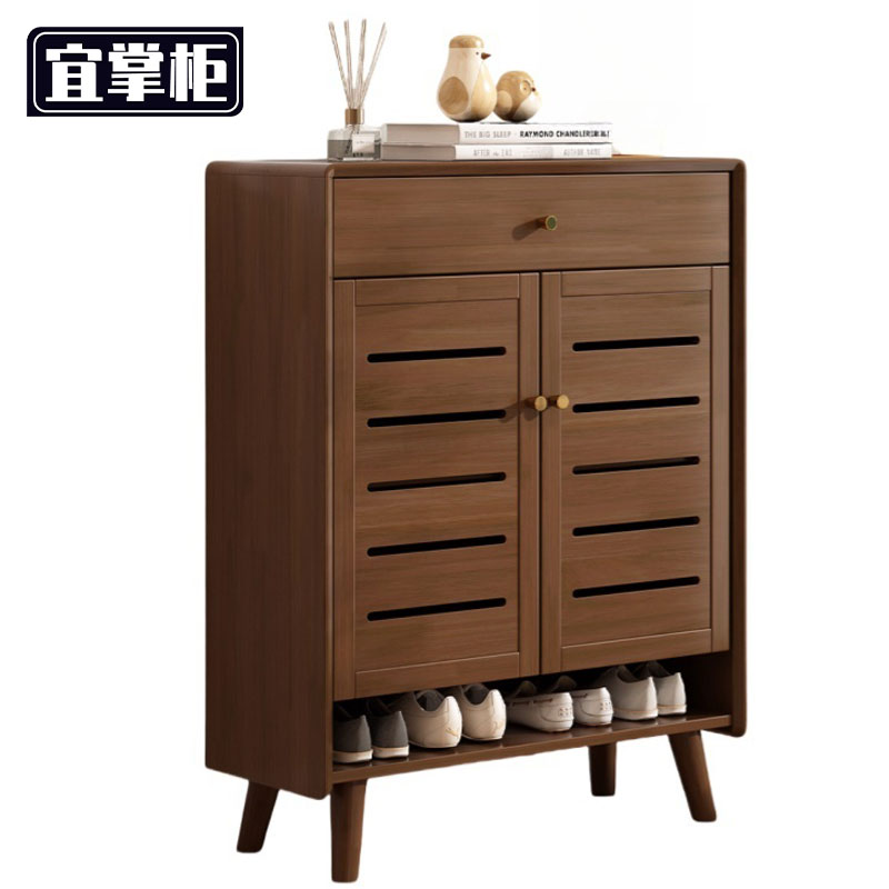 宜掌柜 木质鞋柜高清大图