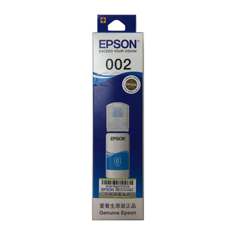 爱普生(EPSON)002系列青色墨水T03X2(C13T03X280)约6000页(单位:瓶)高清大图