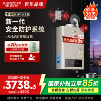 史密斯 16升燃气热水器 热交换器8年包换 防CO中毒 APP智慧互联主动服务 JSQ31-TM5Wi(天然气)