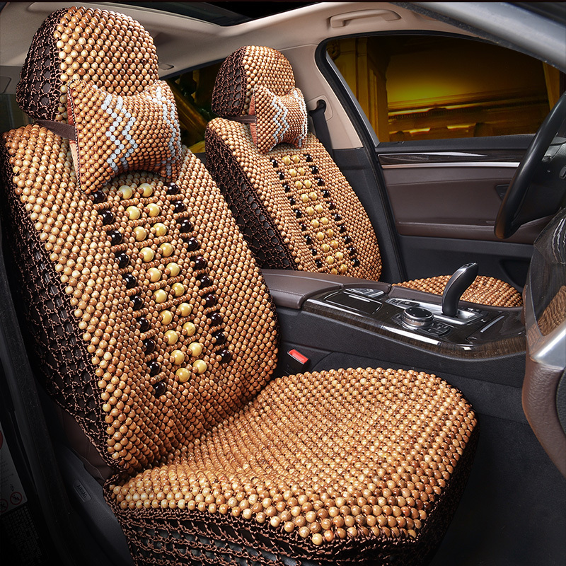 木珠汽车坐垫宝马x5普拉多奥迪q5lq7汉兰达座套珠子座垫夏季凉垫