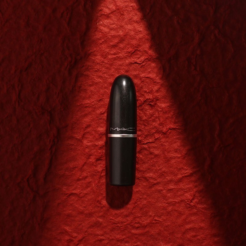 鸳鸯奶茶色魅可mac水漾润泽女士口红813魅可mac唇膏813号