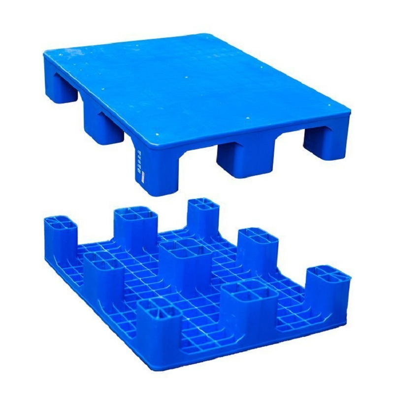 shipu8060九脚平板塑料托盘九角光面防潮卡板300起订lx