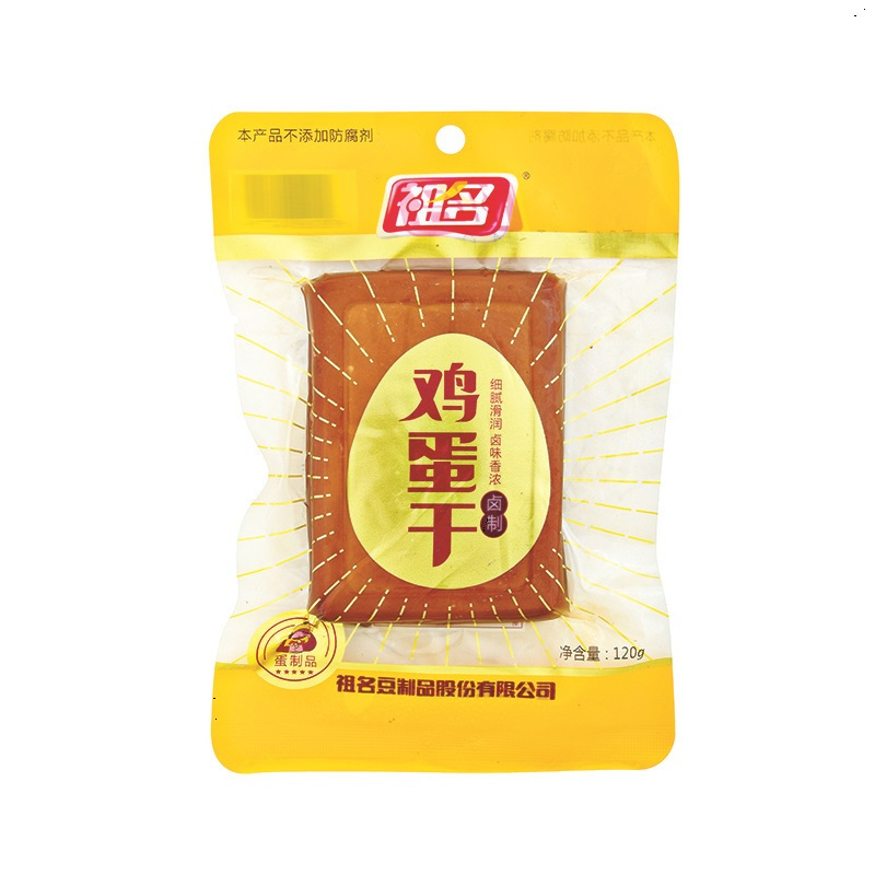 祖名鸡蛋干120g