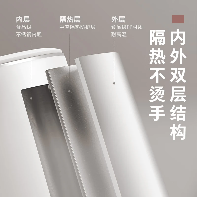 (顺丰发货)东芝(TOSHIBA)双层防烫电水壶1.5L KT-15DHTC高清大图