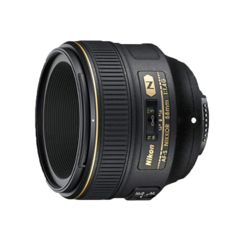 店保五年/尼康 AF-S 58mm f/1.4G 全画幅人像定焦单反镜头原装 58 1.4g 全新港版高清大图