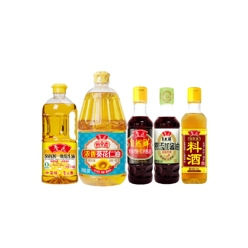鲁花粮油调味礼盒十全十美礼盒D高清大图
