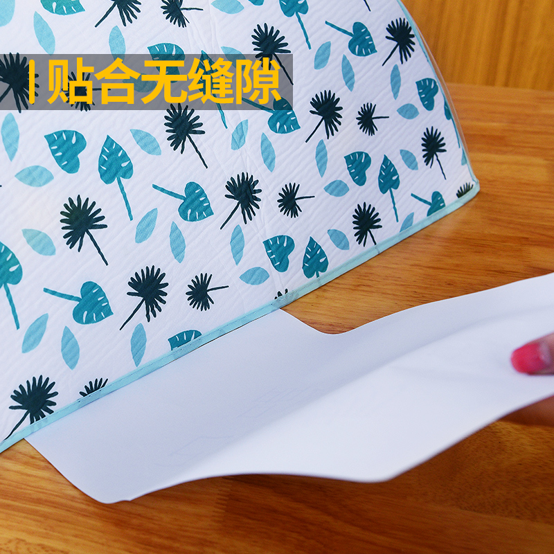 美之扣bwz7圆形保温菜罩透明款80cm心形树叶餐桌罩桌盖可折叠饭子食物罩菜盖子饭罩家用遮菜盖伞复合DIY用品厨房小工具