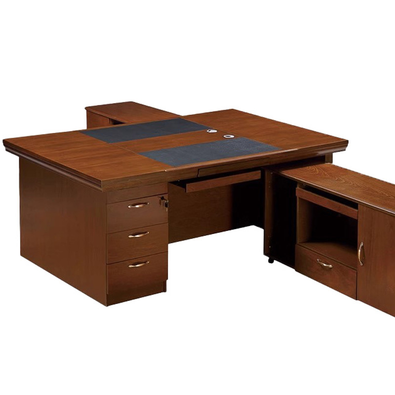 筑亮 办公桌 1.6m双+2副柜 套高清大图