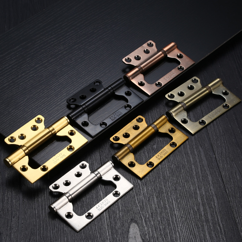 红鲸鱼 不锈钢子母合页(4*3*3.0)1个高清大图