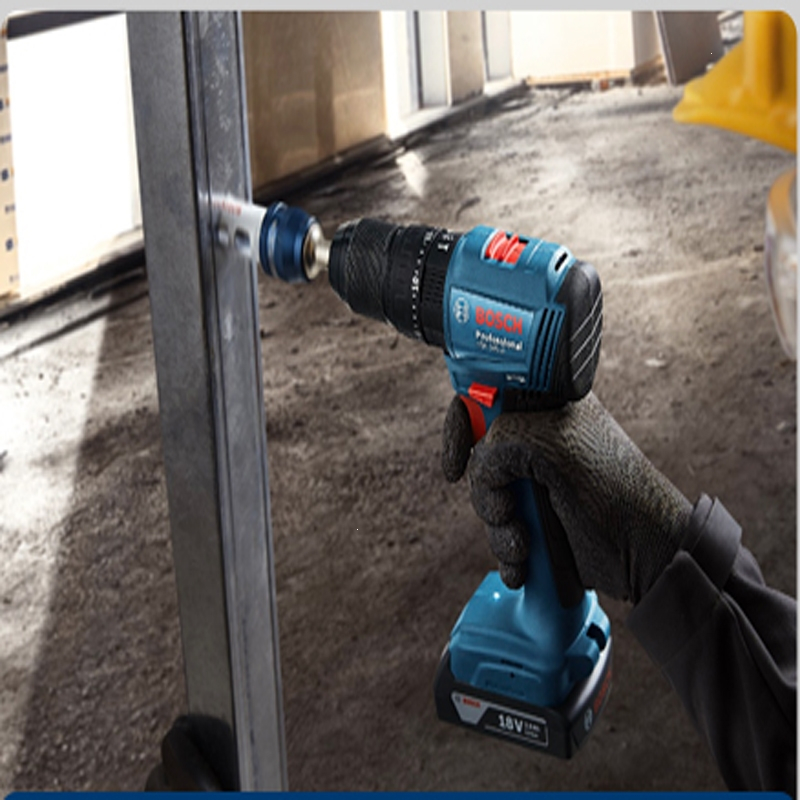 博世bosch锂电无刷手电钻冲击钻多功能螺丝刀充电式电动工具gsb185li