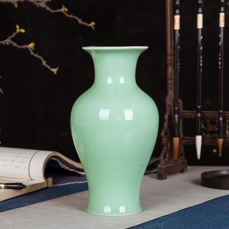 梓琦景德镇陶瓷器仿古花瓶鱼尾瓶by