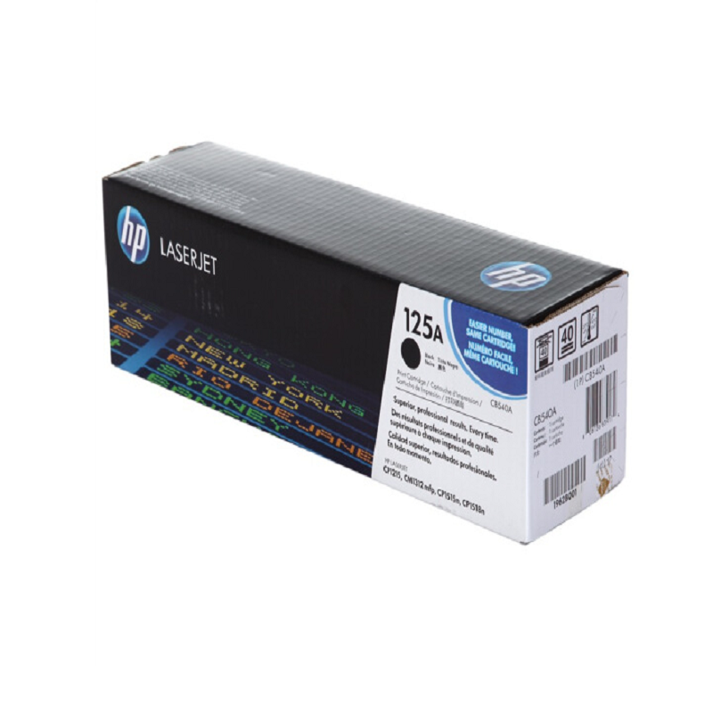 惠普(HP)LaserJet CB540A黑色硒鼓 125A