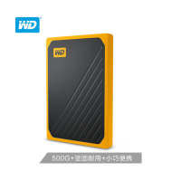 西部数据(WD)500GB USB3.0移动硬盘 固态(PSSD)My Passport Go琥珀色(坚固耐用 小巧便携)WDBMCG5000AYT