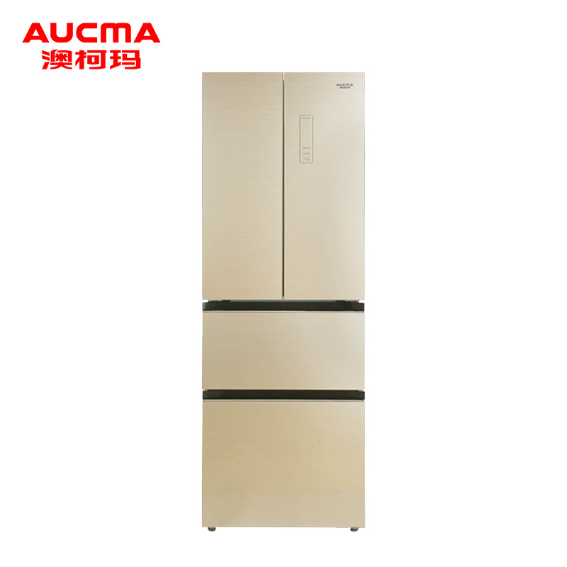 澳柯玛(Aucma) BCD-318WDG 318升多门冰箱 风冷无霜 法式四门(时尚金)