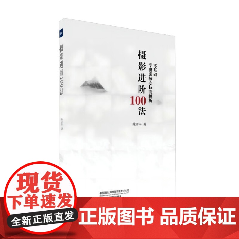 摄影进阶100法 陈富平 著 影视高清大图