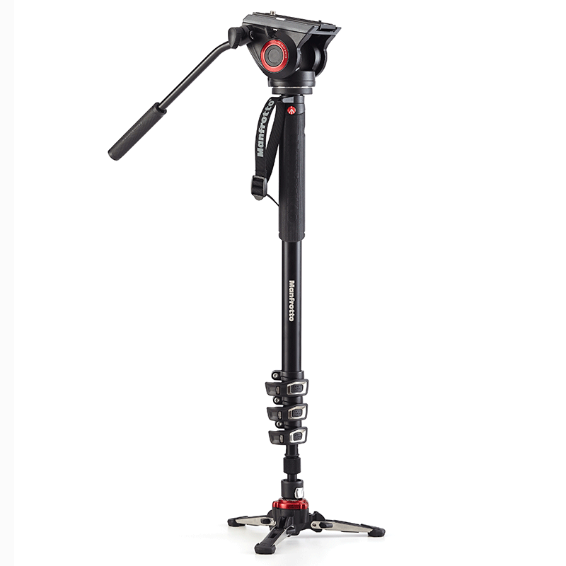 曼富图(MANFROTTO) MVMXPRO500 XPRO PLUS摄像独脚架带500云台