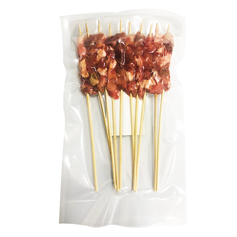 科尔沁 牛肉串200g/袋 原味 内蒙古草饲牛肉 BBQ烧烤食材