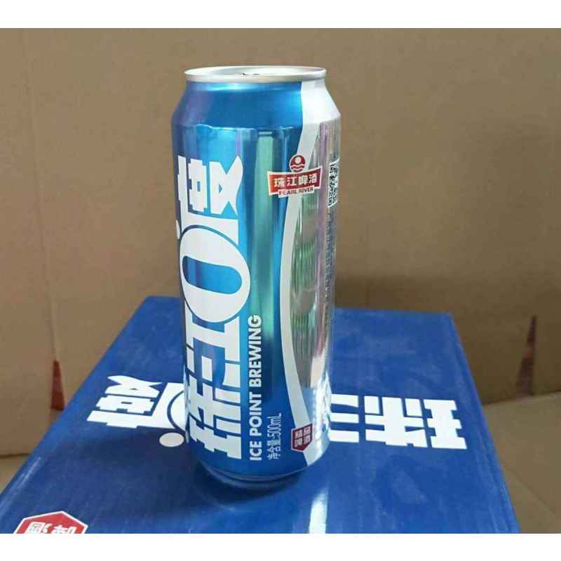 珠江0度啤酒500ml罐